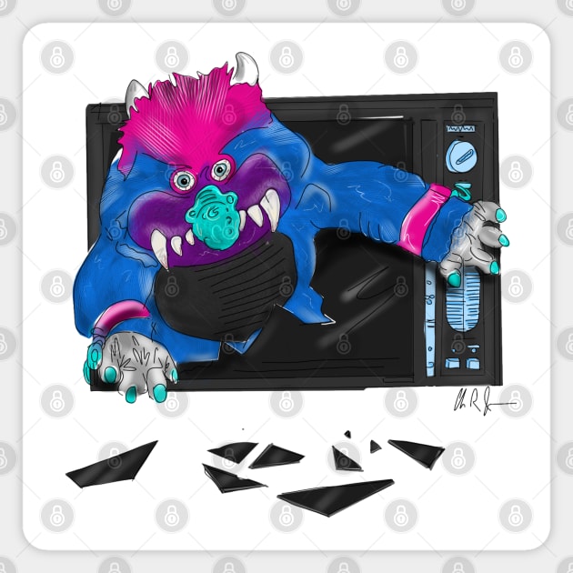My Pet Monster Sticker by 51Deesigns